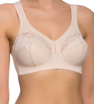 Sutien clasic fără armătură Triumph Allegra N Bej