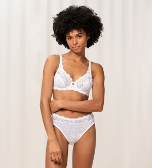 Sutien cu armătură și dantelă, Triumph Amourette 300 W Alb - Img 15