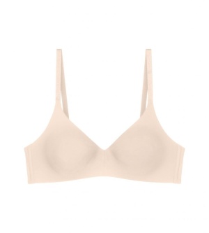 Sutien invizibil, fără armătură, Triumph Pure Micro N Bej - Img 4