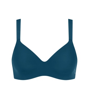 Sutien Lift Up fără armătură , Sloggi ZERO Feel 2.0 THE UP TShirt Bra Albastru - Img 5