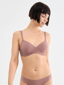 Sutien Lift Up fără armătură , Sloggi ZERO Feel 2.0 THE UP TShirt Bra Maro