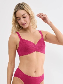 Sutien Lift Up Sloggi ZERO Feel Bliss THE UP Tshirt Bra Ciclam
