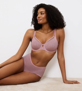 Sutien minimizer cu dantelă, Triumph Signature Sheer W01 - Img 3