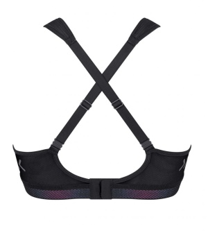 Sutien sport cu susținere ridicată, Triumph Triaction Cardio Flow P Negru - Img 6