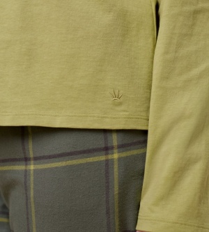 Bluză bumbac, Triumph Mix & Match LSL Top Chest Pocket - Img 6