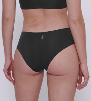 Boxer, lenjerie invizibilă, Sloggi ZERO Feel 2.0 Hipster Negru