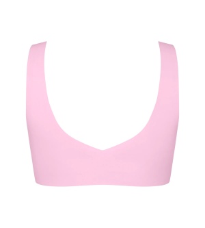 Bustieră invizibilă, fără cusături, Sloggi ZERO Feel 2.0 Bralette Pink - Img 6