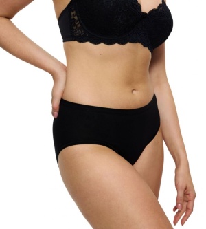 Chilot bumbac cu talie medie, Triumph Sense Of Cotton Midi - Img 8