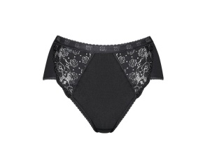 Chilot clasic cu talie normlă, Sloggi Chic Midi Negru - Img 6