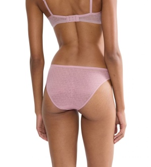 Chilot elegant, dantelat, Triumph Signature Sheer Tai Lila - Img 7