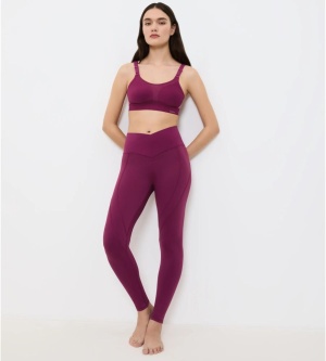 Colanți sport cu talie înaltă, Triumph Cardio RTW High-Rise Leggings Mov - Img 4