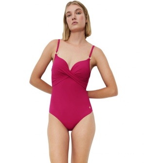 Costum de baie întreg cu cupe buretate și armătură, Triumph Summer Twist OWP - Img 7