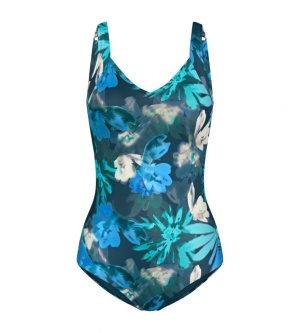 Costum de baie întreg, fără armătură, cupe buretate, Triumph Summer Fleur OP - Img 5