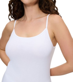 Maieu fin din bumbac, Triumph Sense Of Cotton Spaghetti Top - Img 8