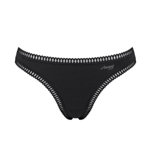 Pachet de 3 Chiloți tanga, Sloggi GO Crush String C3P Negru - Img 8