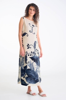 Rochie lungă de vară, Lisca Portofino 49630, Albastru