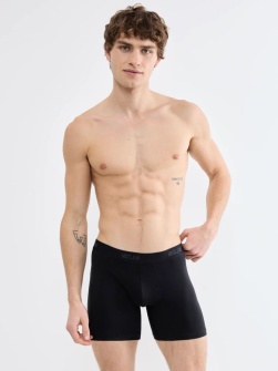 Set de 2 perechi de boxeri bărbătești, Sloggi SLG Base Short C2P Negru