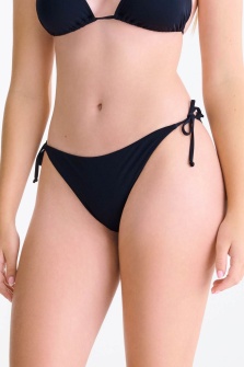 Slip de baie cu șnururi laterale, Lisca Portofino 41747, Negru