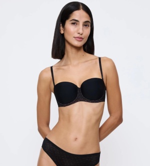 Sutien cu bretele detașabile, Triumph Signature Sheer WDP Negru