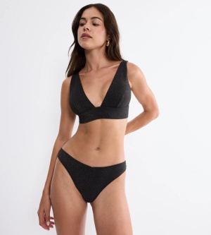 Sutien de baie buretat fără armătură, Triumph Summer Sunset P Negru
