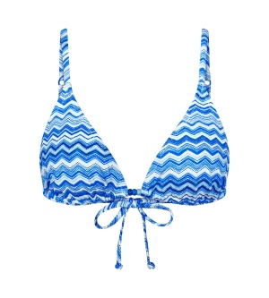 Sutien de baie tip triunghi, Triumph Mix & Match Summer N pt Albastru - Img 2