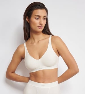 Sutien fără armătură din bumbac organic și respirabil, Sloggi EVER Ease Soft bra