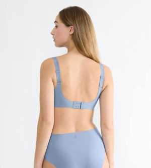 Sutien fără armătură, Sloggi ZERO Feel 2.0 Soft bra Albastru - Img 2