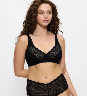 Sutien fără sârmă Triumph Amourette N Negru