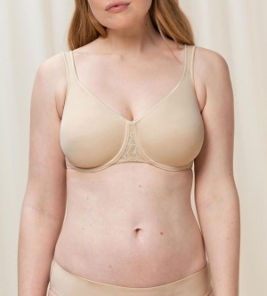 Sutien minimizer cu armătură, până la cupa G, Triumph Comfort Minimizer, Bej