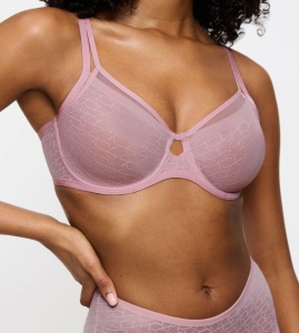 Sutien minimizer cu dantelă, Triumph Signature Sheer W01 - Img 4