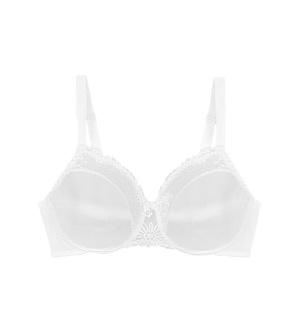 Sutien Minimizer pentru femeile cu bust generos, cu armătură, fără burete, Triumph Ladyform Soft W Alb - Img 5