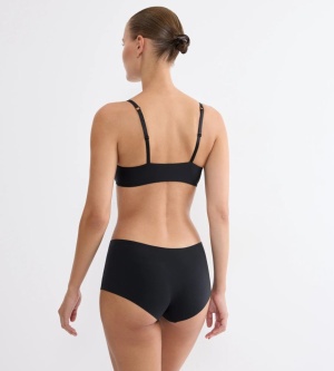Sutien push-up cu închidere frontală Triumph Pure Micro WHUF Negru - Img 2