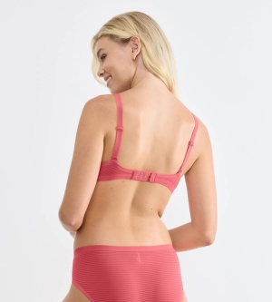Sutien push-up invizibil, Sloggi ZERO Feel Air THE UP Push Up Coral - Img 2