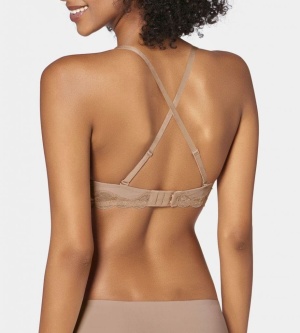 Sutien push-up Triumph Lovely Micro WHUM Bej - Img 2