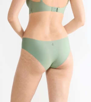 Boxer, lenjerie invizibilă, Sloggi ZERO Feel 2.0 Hipster Verde - Img 3