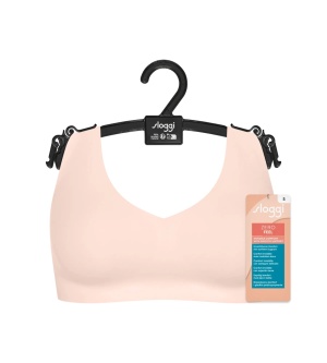 Bustieră invizibilă, fără cusături, Sloggi ZERO Feel 2.0 Bralette Roz - Img 7