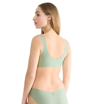 Bustieră invizibilă, Sloggi ZERO Feel 2.0 Bralette Verde - Img 10