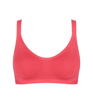 Bustieră invizibilă Sloggi ZERO Feel Air Bralette Coral - Img 5
