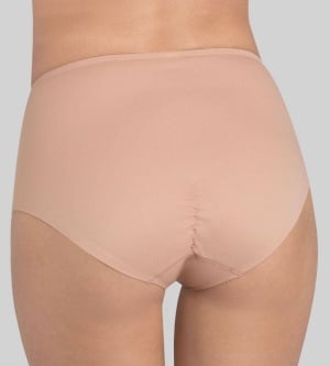 Chilot modelator cu talie înaltă, fără cusături vizibile, Triumph True Shape Sensation Maxi Bej - Img 11
