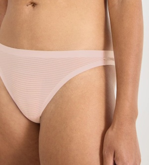 Chilot string invizibil, Sloggi ZERO Feel Air String Roz - Img 3