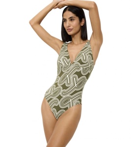 Costum de baie întreg cu cupe buretate, Triumph Flex Smart Summer OP 05 - Img 9