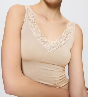 Maieu invizibil din Modal cu bretele late, Triumph Feel of Modal Tank Top - Img 4