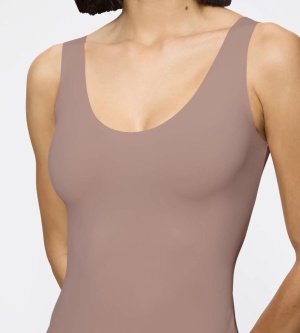 Maieu neted, Triumph Body Make-Up Illusion Tank Top, Maro - Img 3