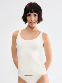 Maiou fără cusături din modal, Sloggi ZERO Feel Pure Tank Top Crem