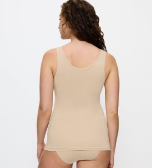 Maiou invizibil cu bretele late, Triumph Sense of Modal Tank Top - Img 2