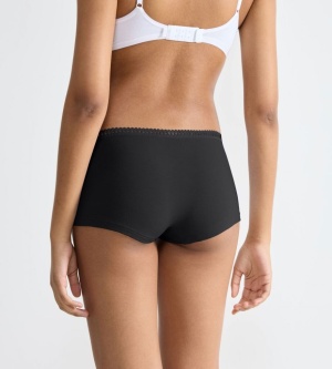 Pachet de 3 chiloți Sloggi GO Crush Short C3P Negru - Img 4
