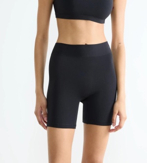Short lung din modal superelastic, Sloggi FREE Evolve Cyclist Negru