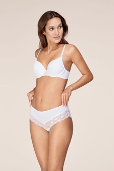 Sutien buretat cu bretele detașabile, Triumph Lovely Micro WHPM Alb - Img 8