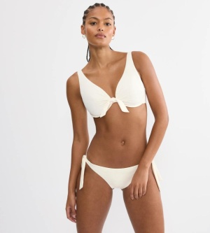 Sutien cu armătură cu decolteu V plunge, Triumph Summer Dune W Crem