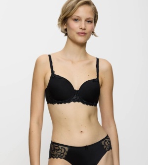 Sutien cu armătură și cupe căptușite Triumph Modern Finesse WP Negru